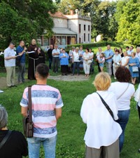 Molitveno-kulturni skup na temeljima razrušene crkve sv. Ćirila i Metoda